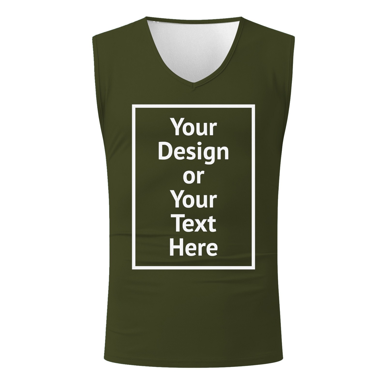 thumbnail image 4 of Camisa sin mangas con cuello en V para hombre - Camiseta deportiva ligera - Ropa informal para gimnasio, fitness y running, 4 of 8